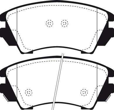 Raicam RA.1007.0 - Гальмівні колодки, дискові гальма autozip.com.ua