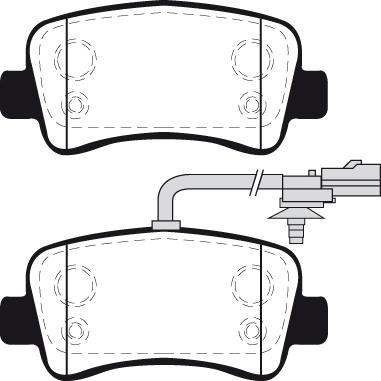 Raicam RA.1033.0 - Гальмівні колодки, дискові гальма autozip.com.ua