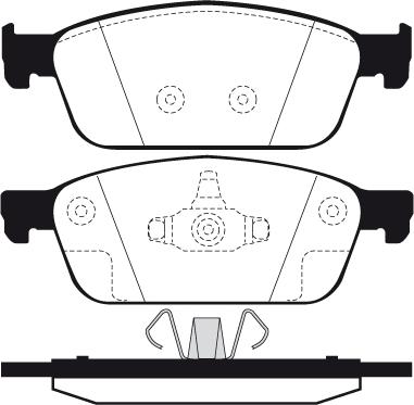 Raicam RA.1029.0 - Гальмівні колодки, дискові гальма autozip.com.ua