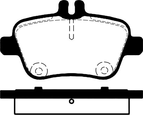 Raicam RA.1023.0 - Гальмівні колодки, дискові гальма autozip.com.ua