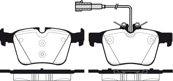 Raicam RA.1165.0 - Гальмівні колодки, дискові гальма autozip.com.ua