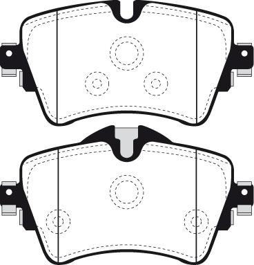 Raicam RA.1106.0 - Гальмівні колодки, дискові гальма autozip.com.ua