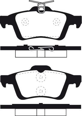 Raicam RA.1134.0 - Гальмівні колодки, дискові гальма autozip.com.ua