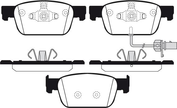 Raicam RA.1131.0 - Гальмівні колодки, дискові гальма autozip.com.ua