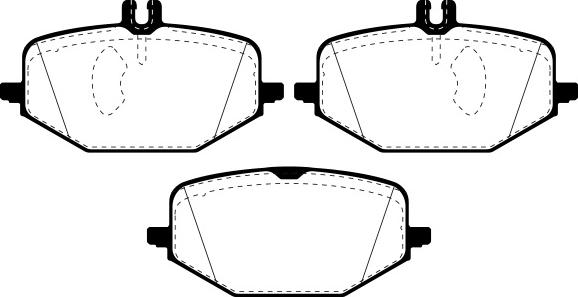 Raicam RA.1315.1 - Гальмівні колодки, дискові гальма autozip.com.ua