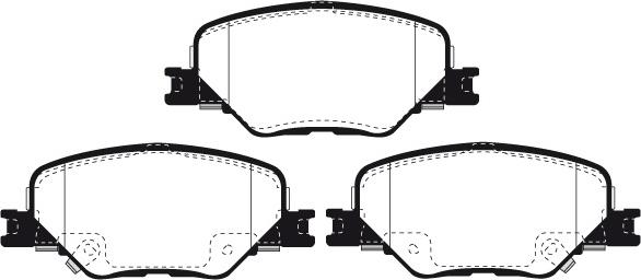 Raicam RA.1226.0 - Гальмівні колодки, дискові гальма autozip.com.ua