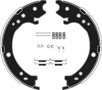 Raicam RA30321 - Комплект гальм, ручник, парковка autozip.com.ua