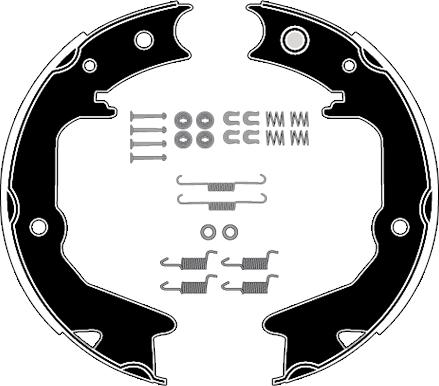 Raicam RA29131 - Комплект гальм, ручник, парковка autozip.com.ua