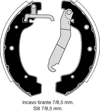 Raicam RA26740 - Комплект гальм, барабанний механізм autozip.com.ua