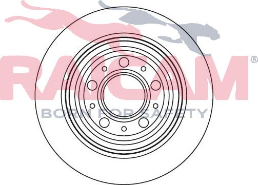 Raicam RD00963 - Гальмівний диск autozip.com.ua