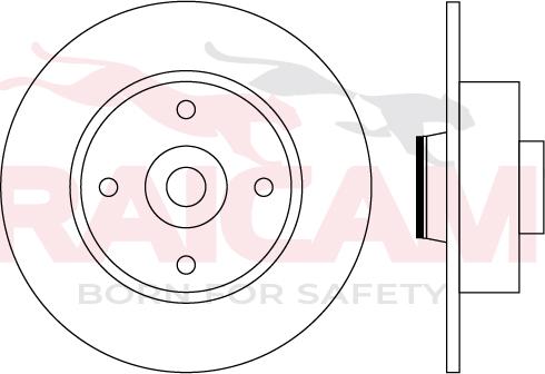 Raicam RD01541 - Гальмівний диск autozip.com.ua