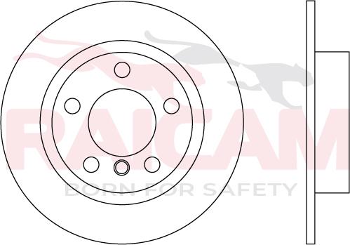 Raicam RD01504 - Гальмівний диск autozip.com.ua