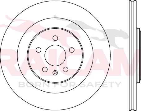 Raicam RD01517 - Гальмівний диск autozip.com.ua