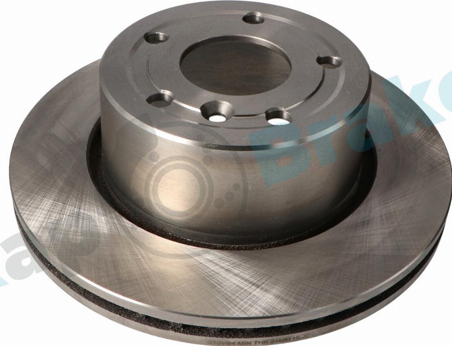RAP BRAKES R-D0570 - Гальмівний диск autozip.com.ua