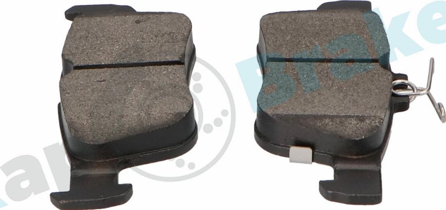 RAP BRAKES R-P1499 - Гальмівні колодки, дискові гальма autozip.com.ua