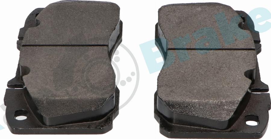 RAP BRAKES R-P1455 - Гальмівні колодки, дискові гальма autozip.com.ua