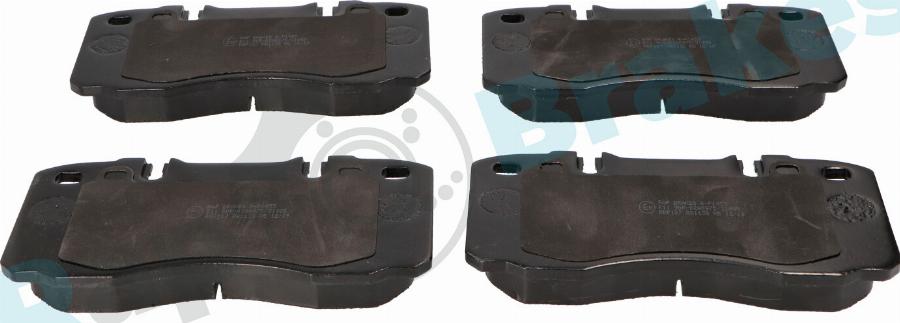 RAP BRAKES R-P1455 - Гальмівні колодки, дискові гальма autozip.com.ua