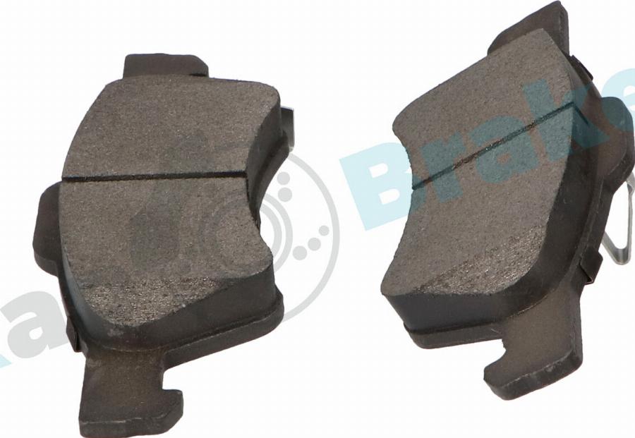RAP BRAKES R-P1402 - Гальмівні колодки, дискові гальма autozip.com.ua