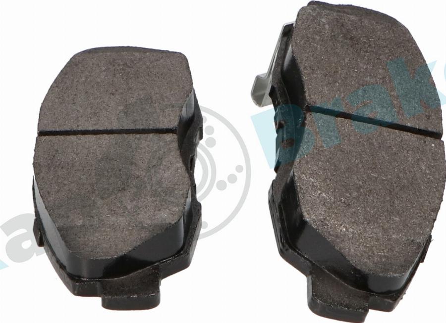 RAP BRAKES R-P1484 - Гальмівні колодки, дискові гальма autozip.com.ua