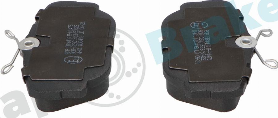 RAP BRAKES R-P1475 - Гальмівні колодки, дискові гальма autozip.com.ua