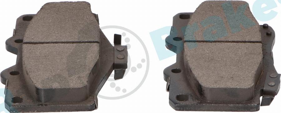 RAP BRAKES R-P1470 - Гальмівні колодки, дискові гальма autozip.com.ua