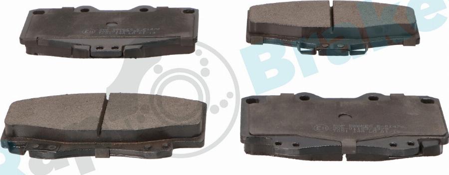 RAP BRAKES R-P1470 - Гальмівні колодки, дискові гальма autozip.com.ua