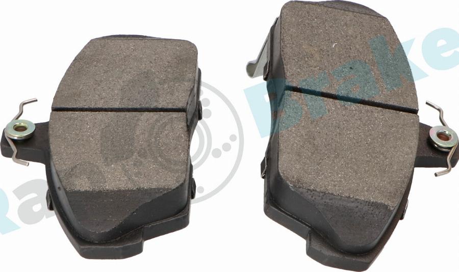 RAP BRAKES R-P1069 - Гальмівні колодки, дискові гальма autozip.com.ua