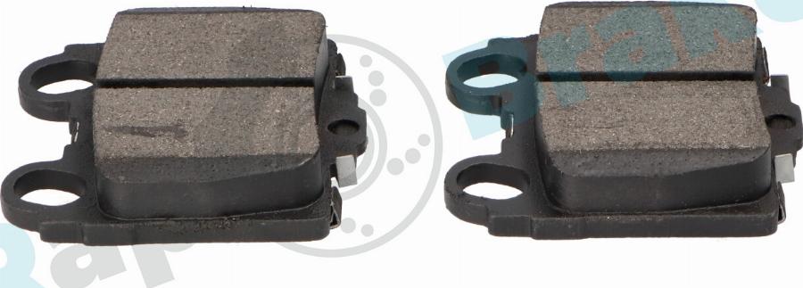 RAP BRAKES R-P1038 - Гальмівні колодки, дискові гальма autozip.com.ua