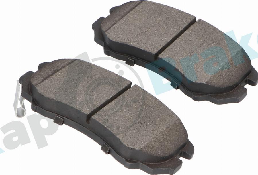 RAP BRAKES R-P1180 - Гальмівні колодки, дискові гальма autozip.com.ua