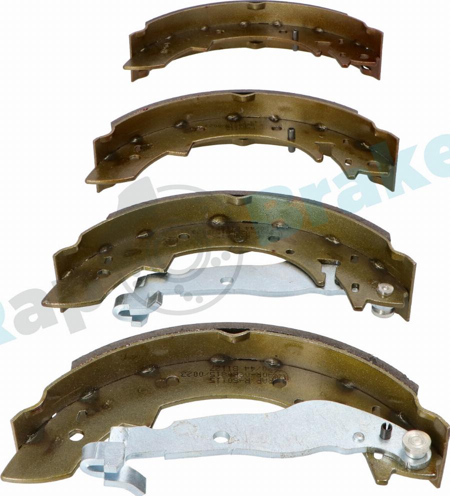 RAP BRAKES R-S0115 - Комплект гальм, ручник, парковка autozip.com.ua