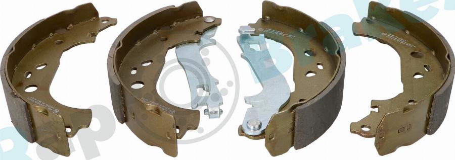 RAP BRAKES R-S0220 - Комплект гальм, ручник, парковка autozip.com.ua