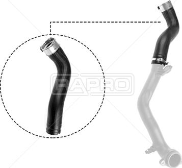 Rapro R11758 - Трубка повітря, що нагнітається autozip.com.ua