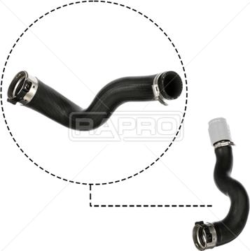 Rapro R18634 - Трубка повітря, що нагнітається autozip.com.ua