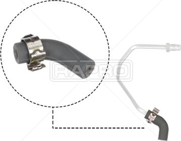 Rapro R12820 - Трубка повітря, що нагнітається autozip.com.ua