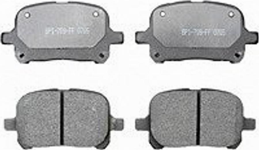 Raybestos PGD707 - Гальмівні колодки, дискові гальма autozip.com.ua