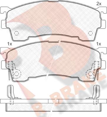 Spidan 32671 - Гальмівні колодки, дискові гальма autozip.com.ua