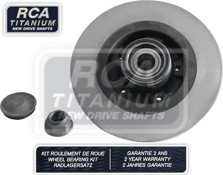 RCA France RCABK05 - Гальмівний диск autozip.com.ua