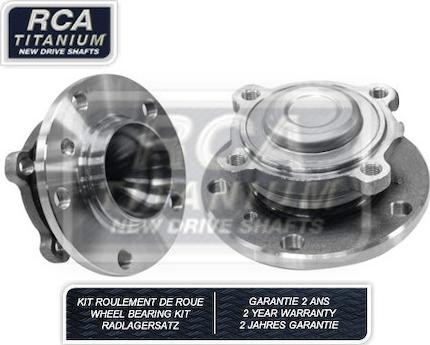 RCA France RCAK1547 - Комплект підшипника маточини колеса autozip.com.ua