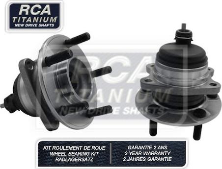 RCA France RCAK1553 - Комплект підшипника маточини колеса autozip.com.ua