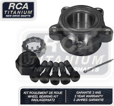 RCA France RCAK1095 - Комплект підшипника маточини колеса autozip.com.ua