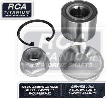 RCA France RCAK1002 - Комплект підшипника маточини колеса autozip.com.ua
