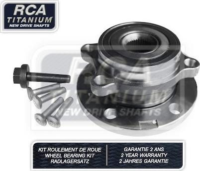 RCA France RCAK1013 - Комплект підшипника маточини колеса autozip.com.ua