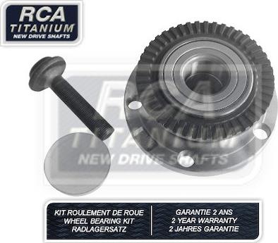 RCA France RCAK1071 - Комплект підшипника маточини колеса autozip.com.ua