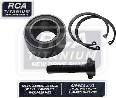 RCA France RCAK1141 - Комплект підшипника маточини колеса autozip.com.ua