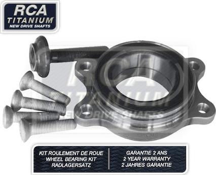 RCA France RCAK1136 - Комплект підшипника маточини колеса autozip.com.ua
