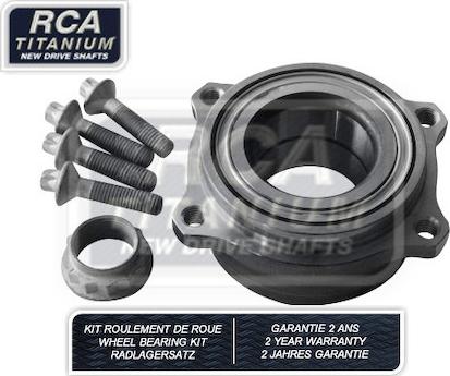 RCA France RCAK1251 - Комплект підшипника маточини колеса autozip.com.ua