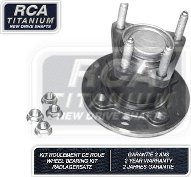 RCA France RCAK1200 - Комплект підшипника маточини колеса autozip.com.ua