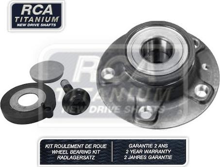 RCA France RCAK1210 - Комплект підшипника маточини колеса autozip.com.ua