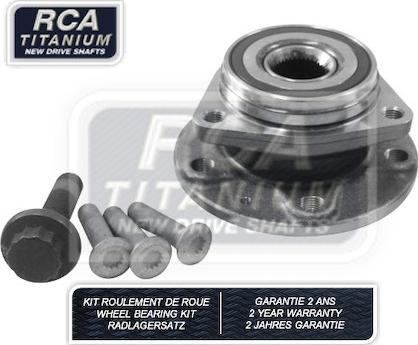 RCA France RCAK1217 - Комплект підшипника маточини колеса autozip.com.ua