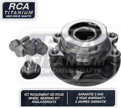 RCA France RCAK1277 - Комплект підшипника маточини колеса autozip.com.ua